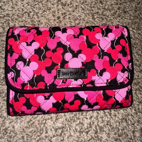 Vera Bradley Disney Mickey's Whimsical Balloons Wallet-RFID - Picture 1 of 11
